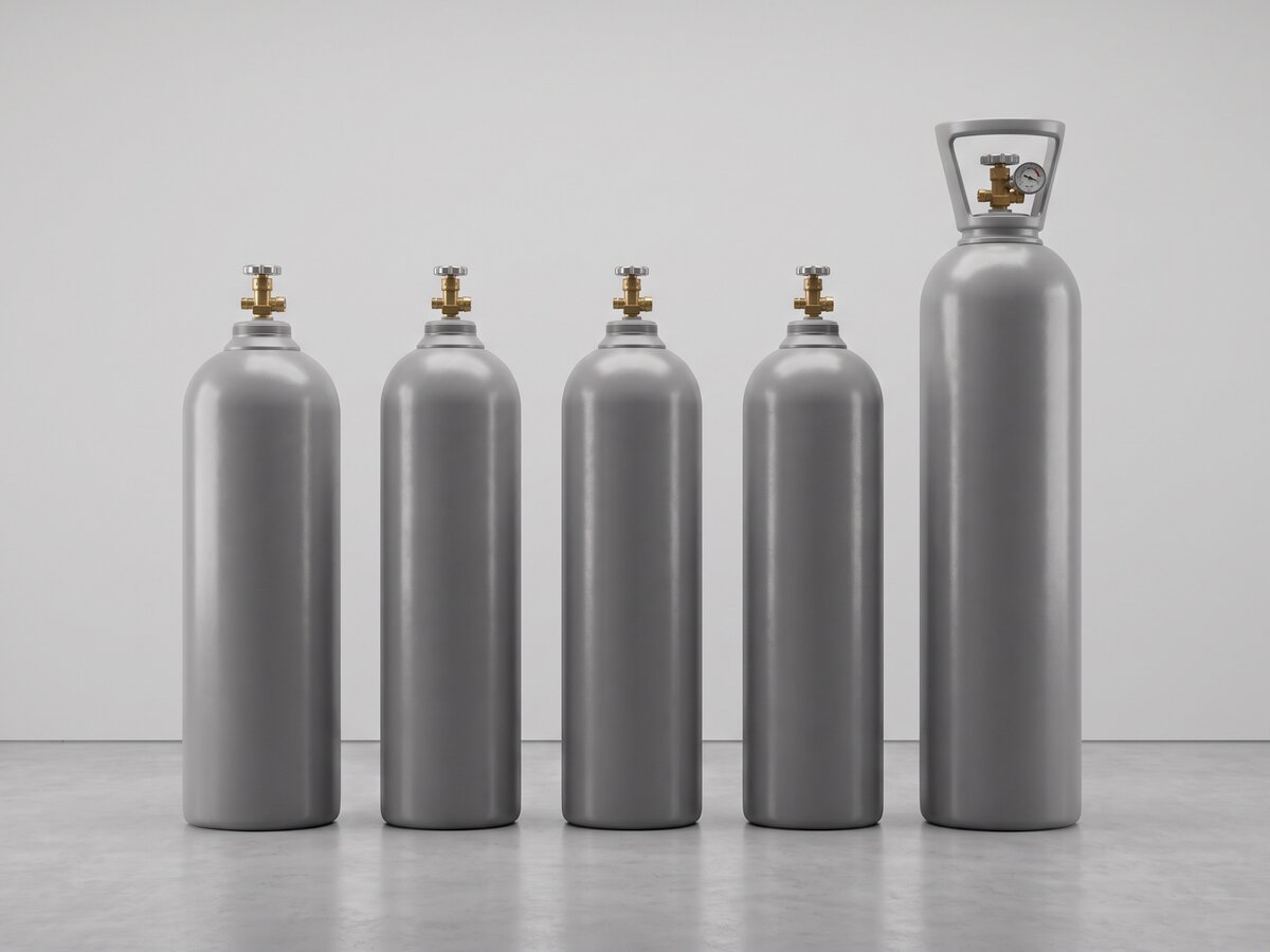 Standard gas cylinders